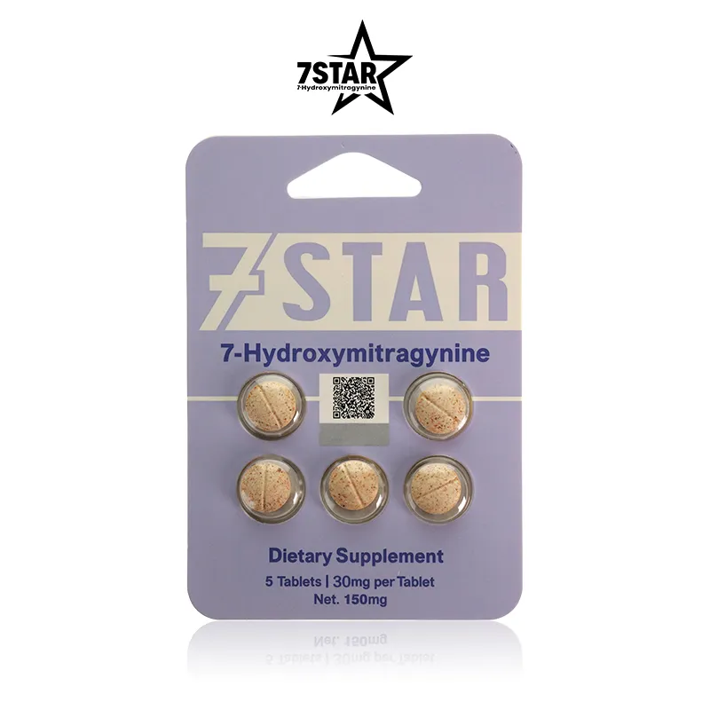 7-Star dietary supplement tablets packaging.