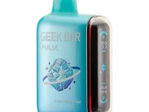 Blue Geek Bar Pulse vape device.