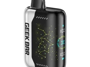 Mint accent Geek Bar Pulse X with LEDs