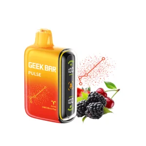 Vape device with fruit design and berries.