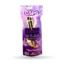 Purple cannabis pre-rolls packaging, labeled "Hash Holes".