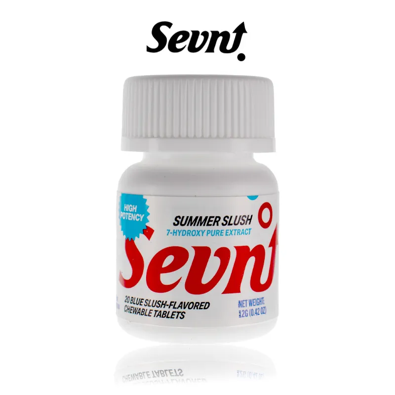 Bottle of Sevnt Summer Slush tablets.